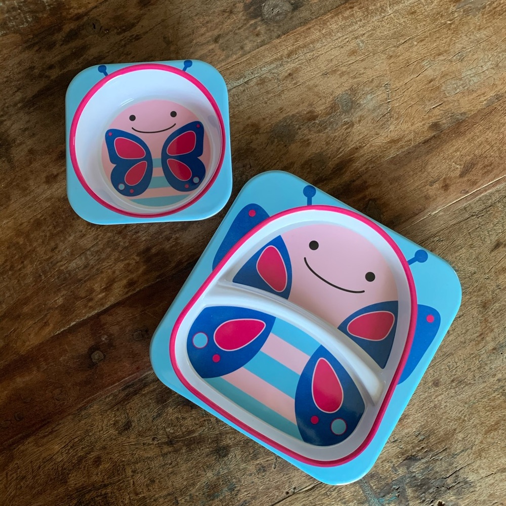 Skip Hop Plate and Bowl Set